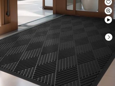 New - SixHome Outdoor Mat Non Slip Door Mat 48" x 71".