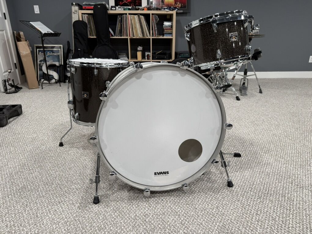 3 Piece Drum Set TRICK bass TAMA toms