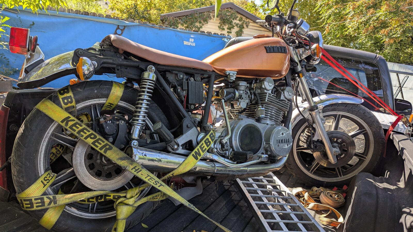 Yamaha motorcycle 1979 XS750