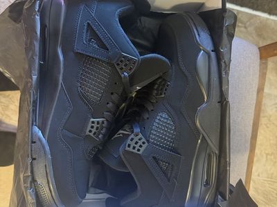 Jordan 4 Retro Black Cat (2020) Size 10.5 Men's Sneakers New with Box