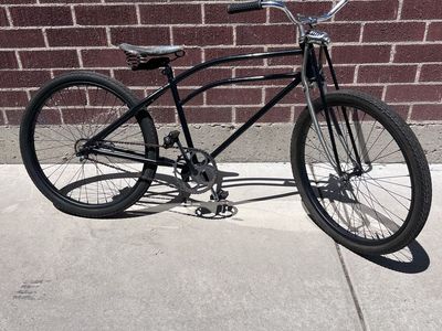 Vintage Yale Zep Frame 26" Cruiser Bicycle with Schwinn Springer Fork - Hot Rodded
