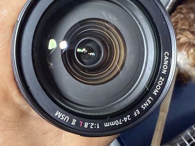 canon ef 24-70 f2.8 L mark 1 725$, mark ii 999$