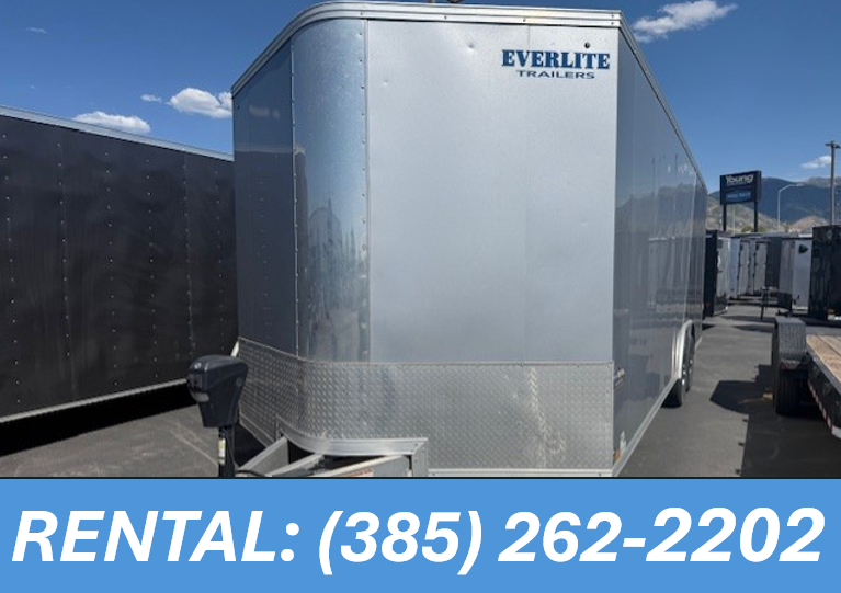 89$ a day 8.5x24' enclosed trailer