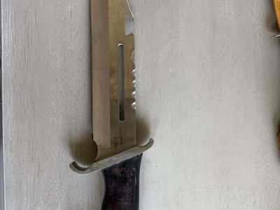 Rambo 3 Bowie knife replica.