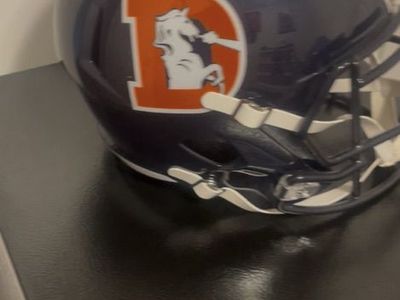Broncos Old School Helmet