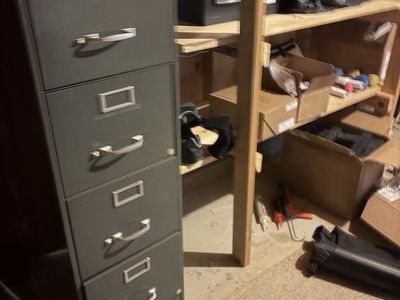 Filing cabinet five drawer