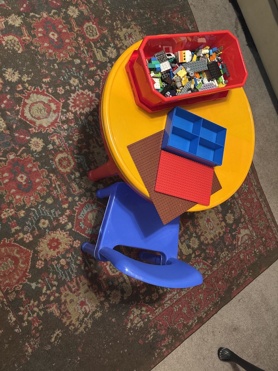 Lego Table And Legos