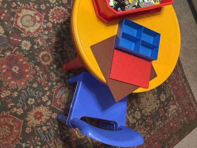 Lego Table And Legos