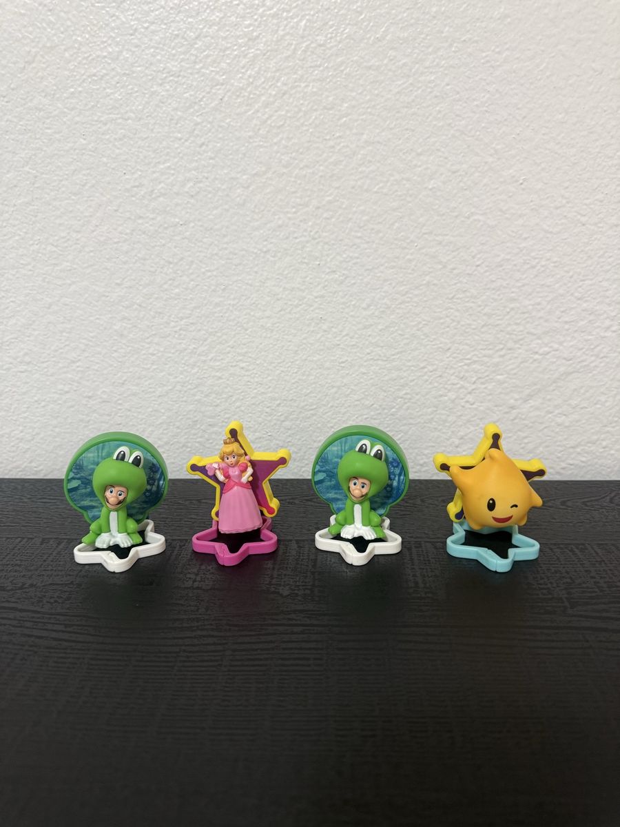 SUPER MARIO GALAXY MOVIE TOYS