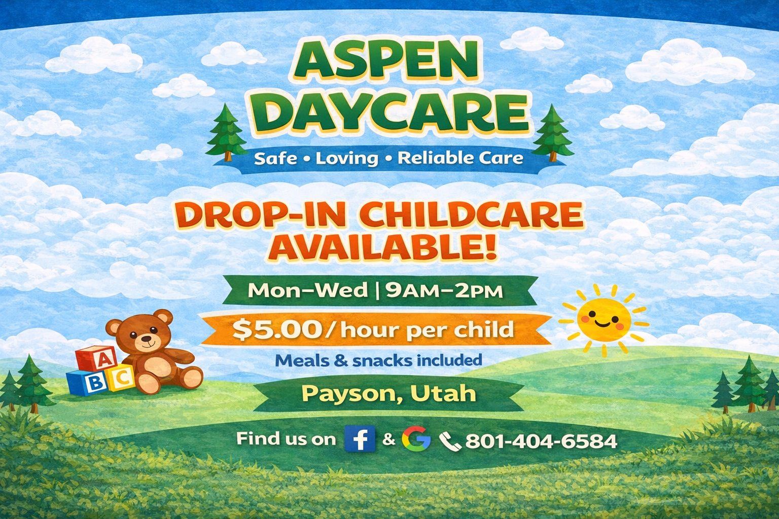 Childcare drop-in