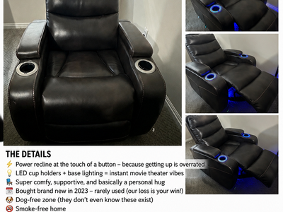 Used, like new Power Recliners