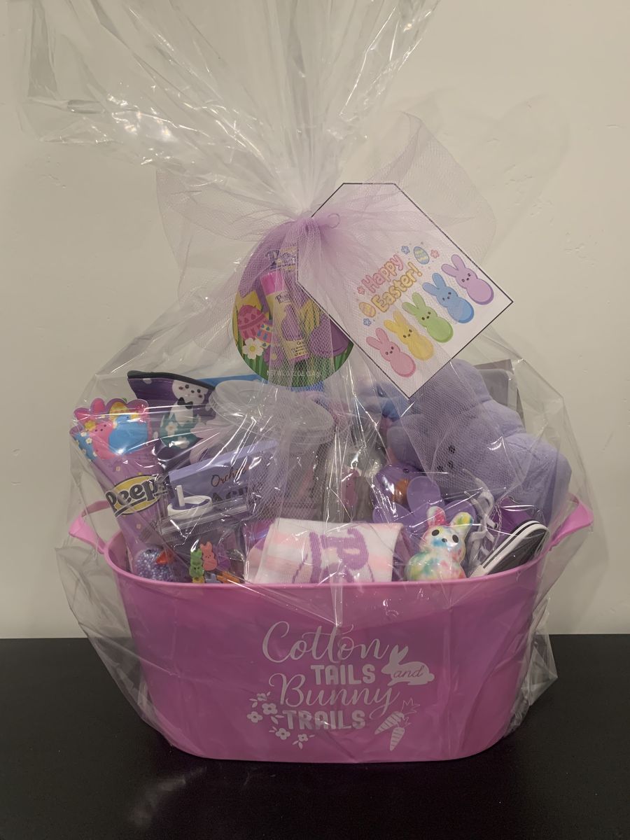 Purple Easter Basket
