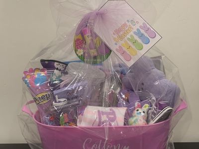 Purple Easter Basket