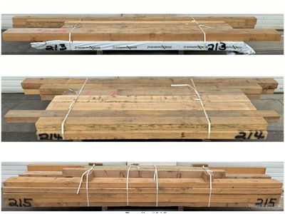 UP TO 50% OFF! New Beams - Solid & Engineered Wood Types - 4x6, 4x8, 4x12, 6x6, 6x10, 6x12 - Various Lengths - Sold Individually