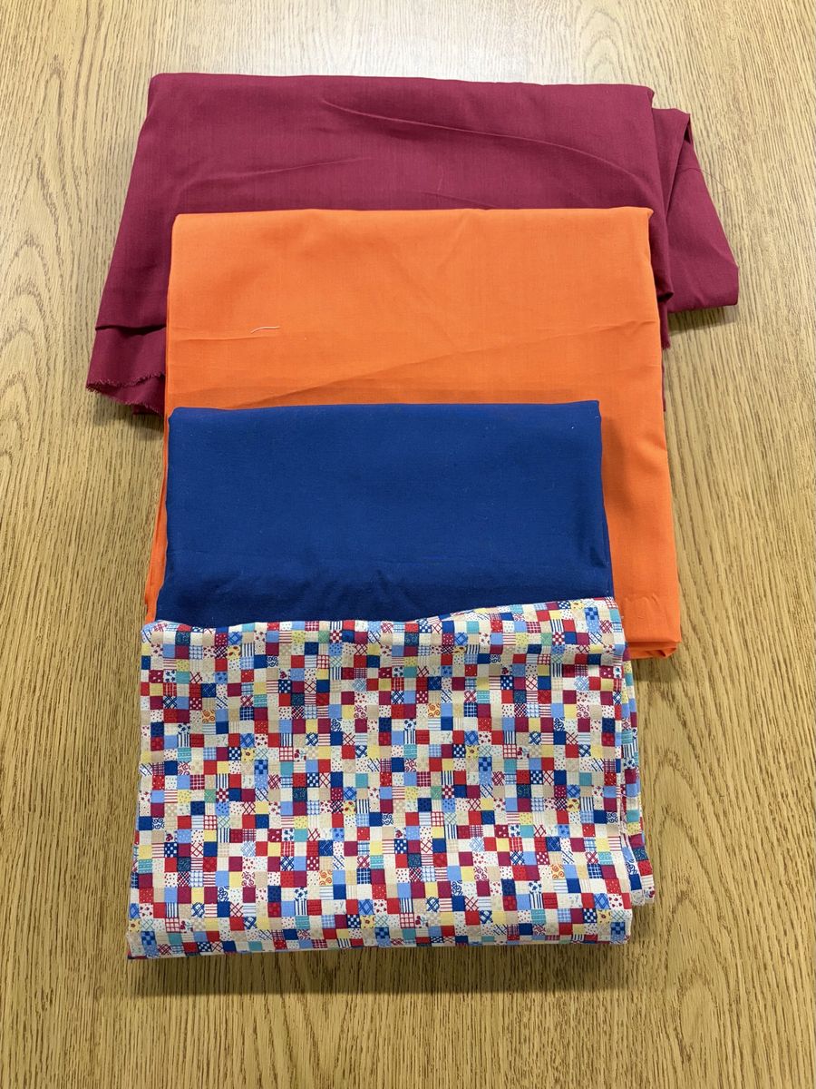 Fabric Lot for Sewing Crafting DIY