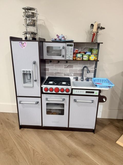 Kids Play Kitchen - Complete Set with Accessories