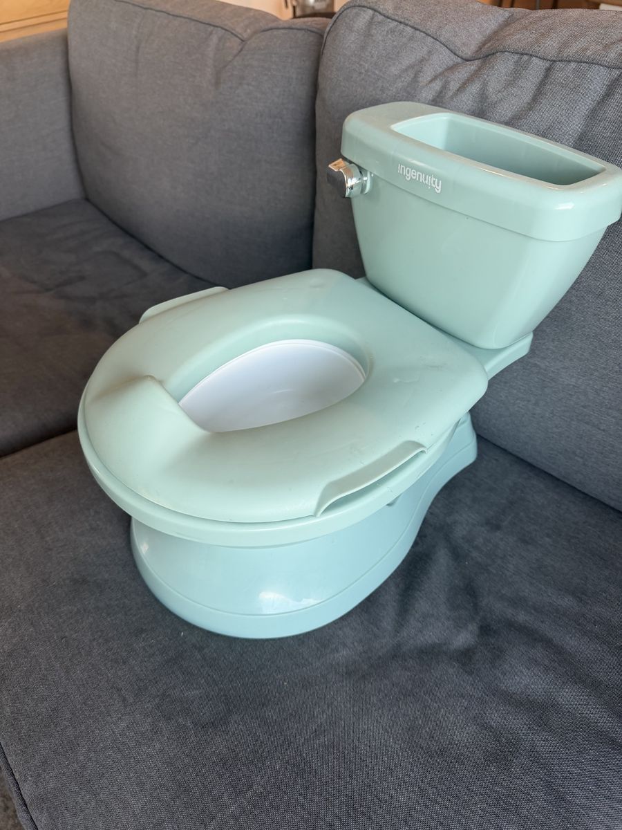 Ingenuity Green Potty Training Toilet Chair