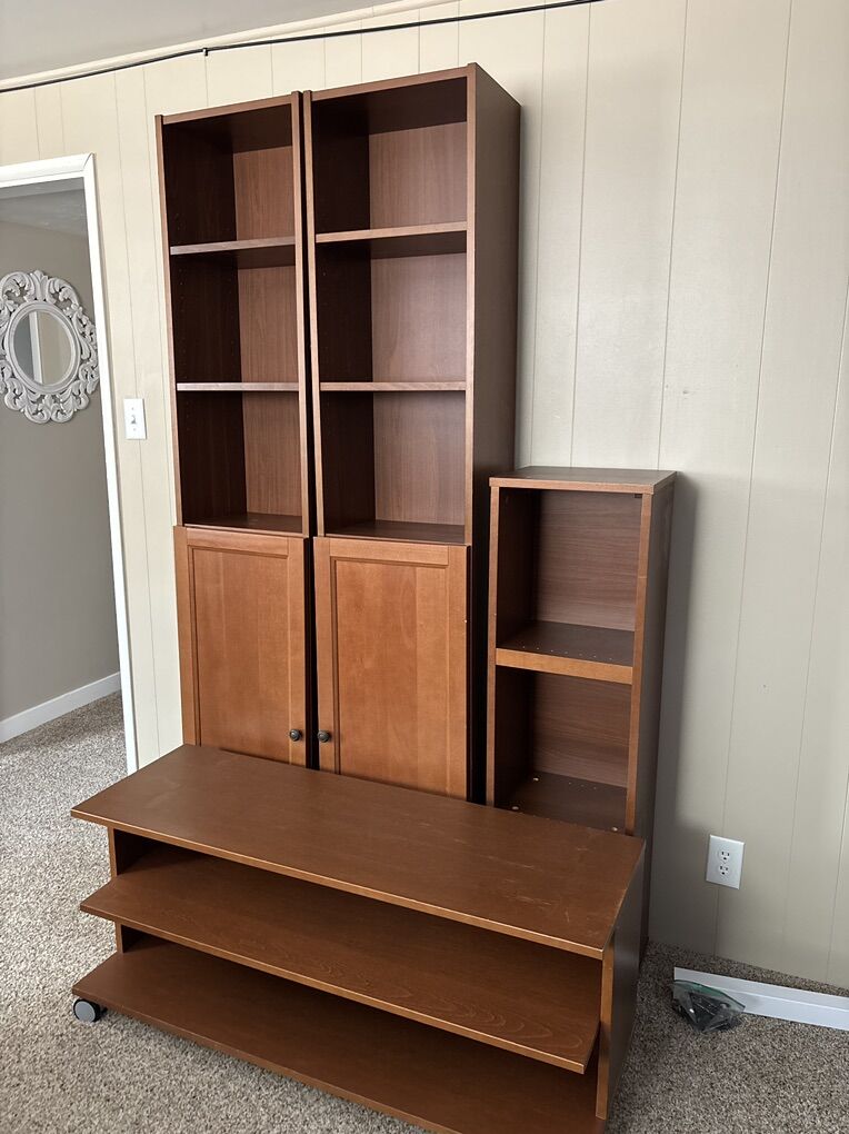 wood Entertainment Center