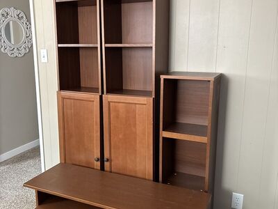 wood Entertainment Center