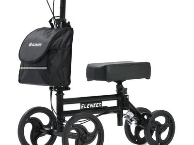 New Knee Walker With Brakes And Storage Bag