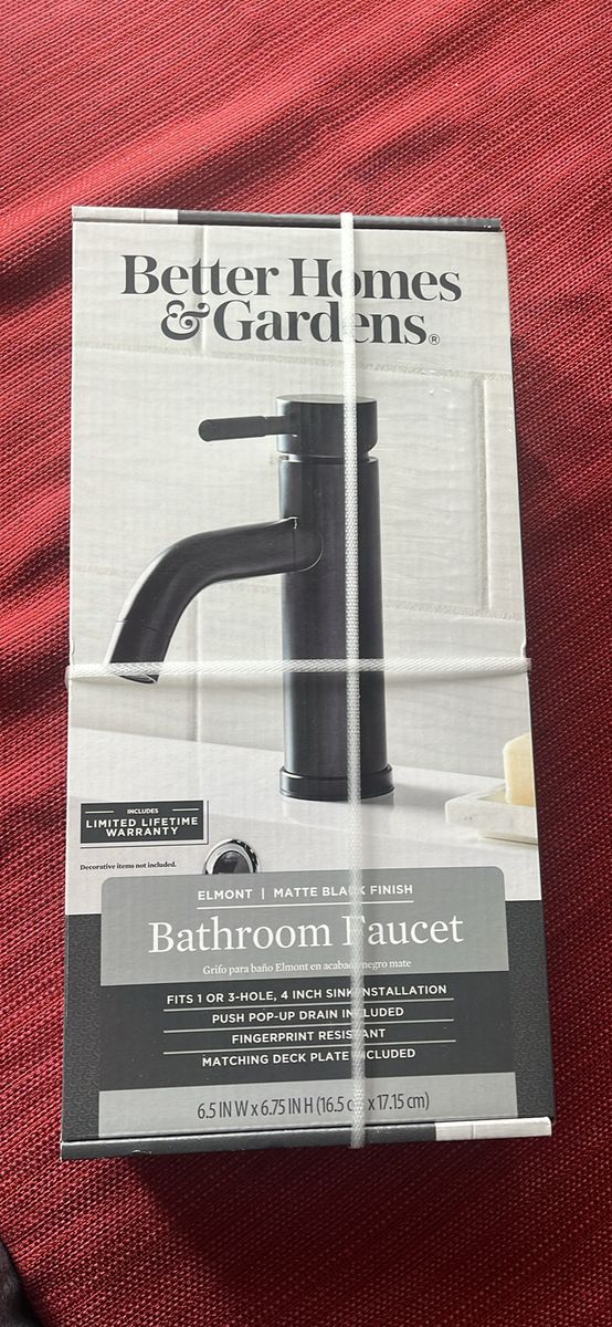 Bathroom faucet
