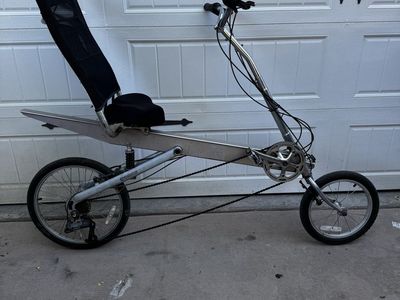 BikeE CT Recumbent Cruiser Bicycle - Short Wheelbase Comfort Bike