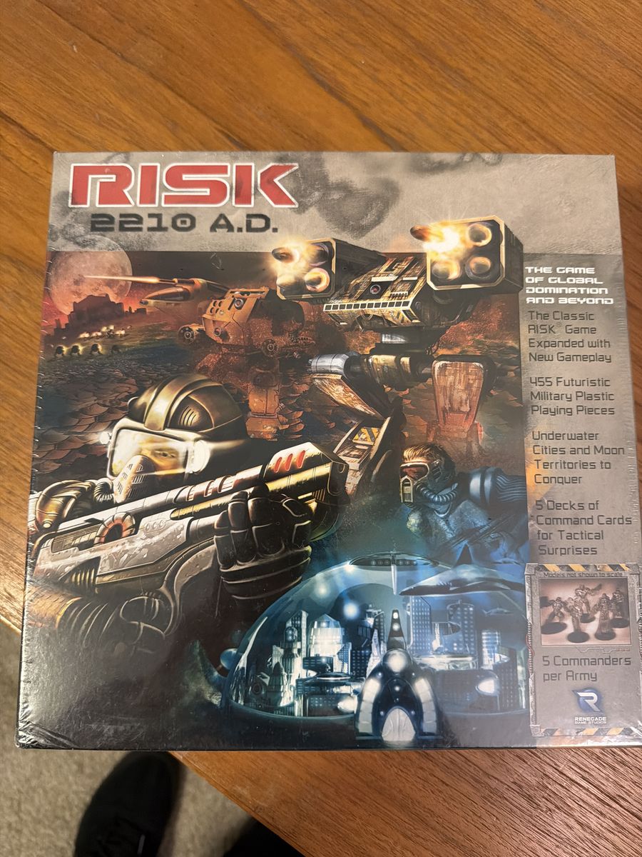 NEW SEALED Risk 2210 A.D. Board Game - $50 OBO (Rare Out of Print)