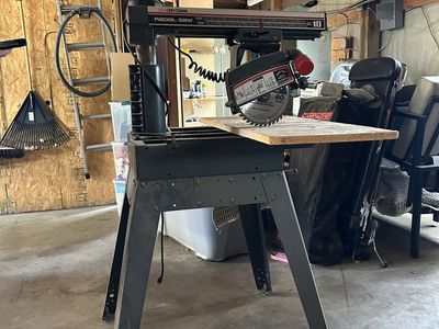 Craftsman 10-inch Radial Arm Saw 113.19001 - Used Power Tool for Woodworking
