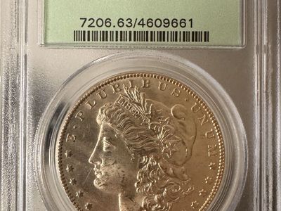 1891-CC Morgan PCGS OGH MS63