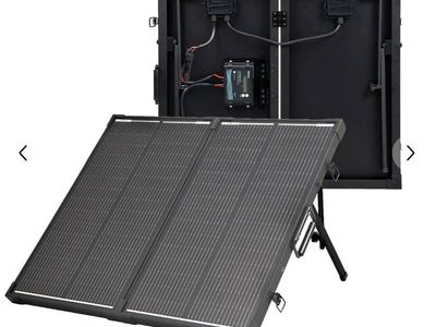 Renogy 200W solar suitcase for sale — $220. OBO
