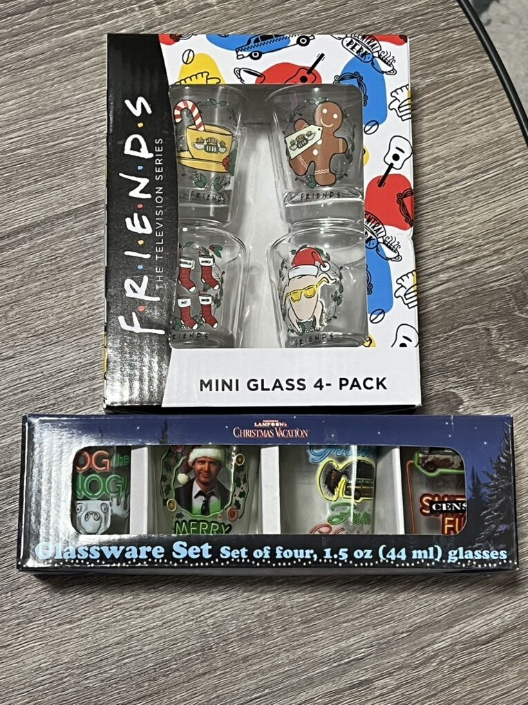 Christmas Themed Shot glasses