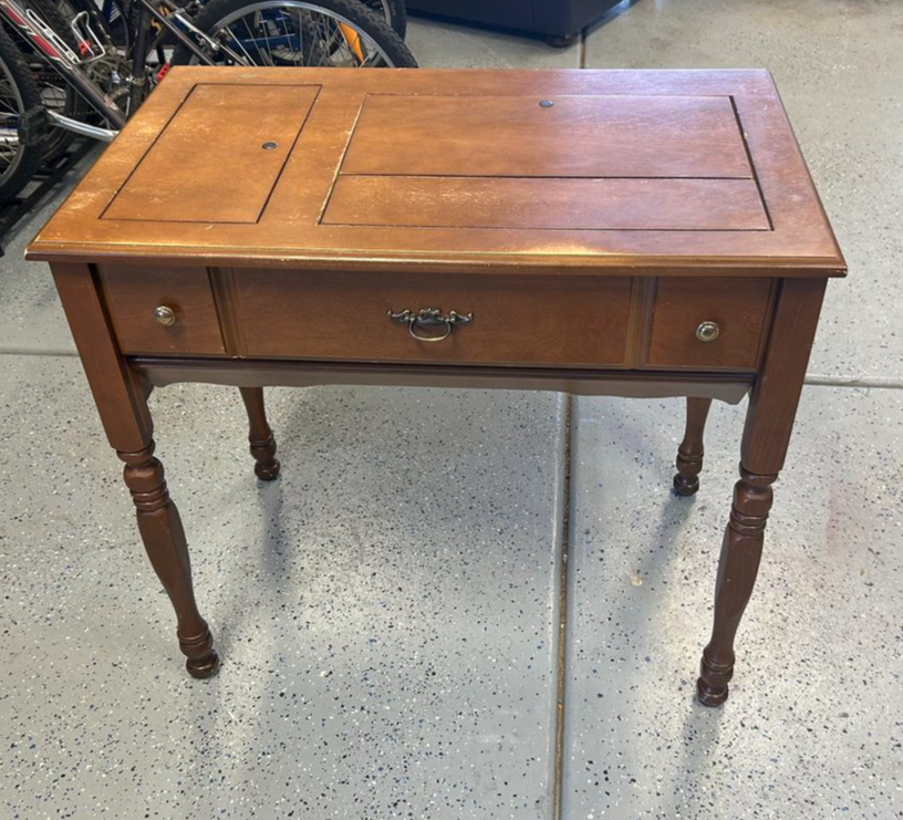 Vintage Singer Sewing Cabinet/Table – Original Singer Hardware – $175 OBO