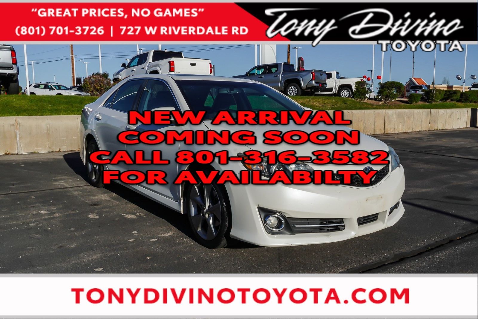 2012 Toyota Camry SE Limited Edition