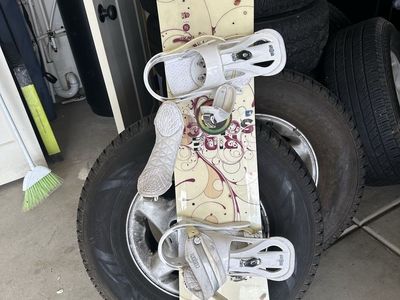 Woman’s snowboard