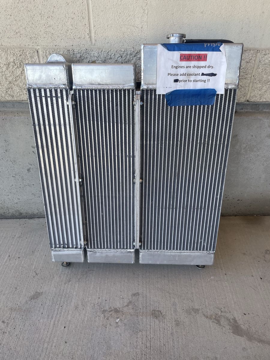 Cummins qsb  skid motor radiator