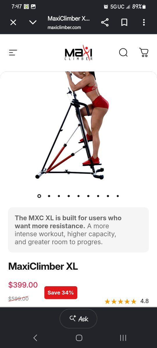 maxi climber xl 