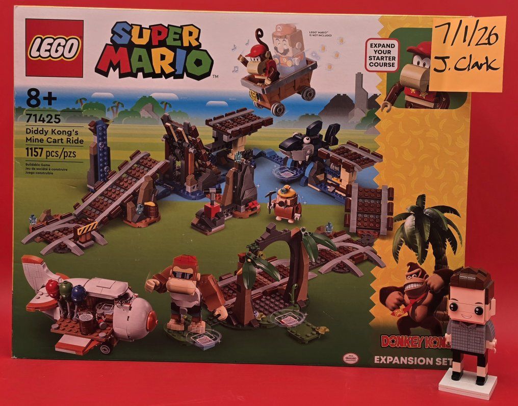 LEGO Super Mario Set 71425 - Diddy Kong's Mine Cart Ride (RETIRED 71425)