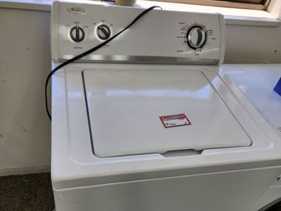 Whirlpool Top-Load Washing Machine - White Finish, Good Condition