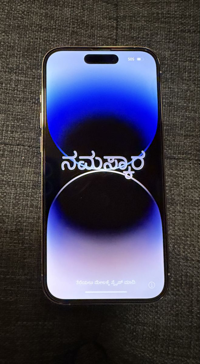 Unlocked iPhone 14 Pro 128 GB Silver