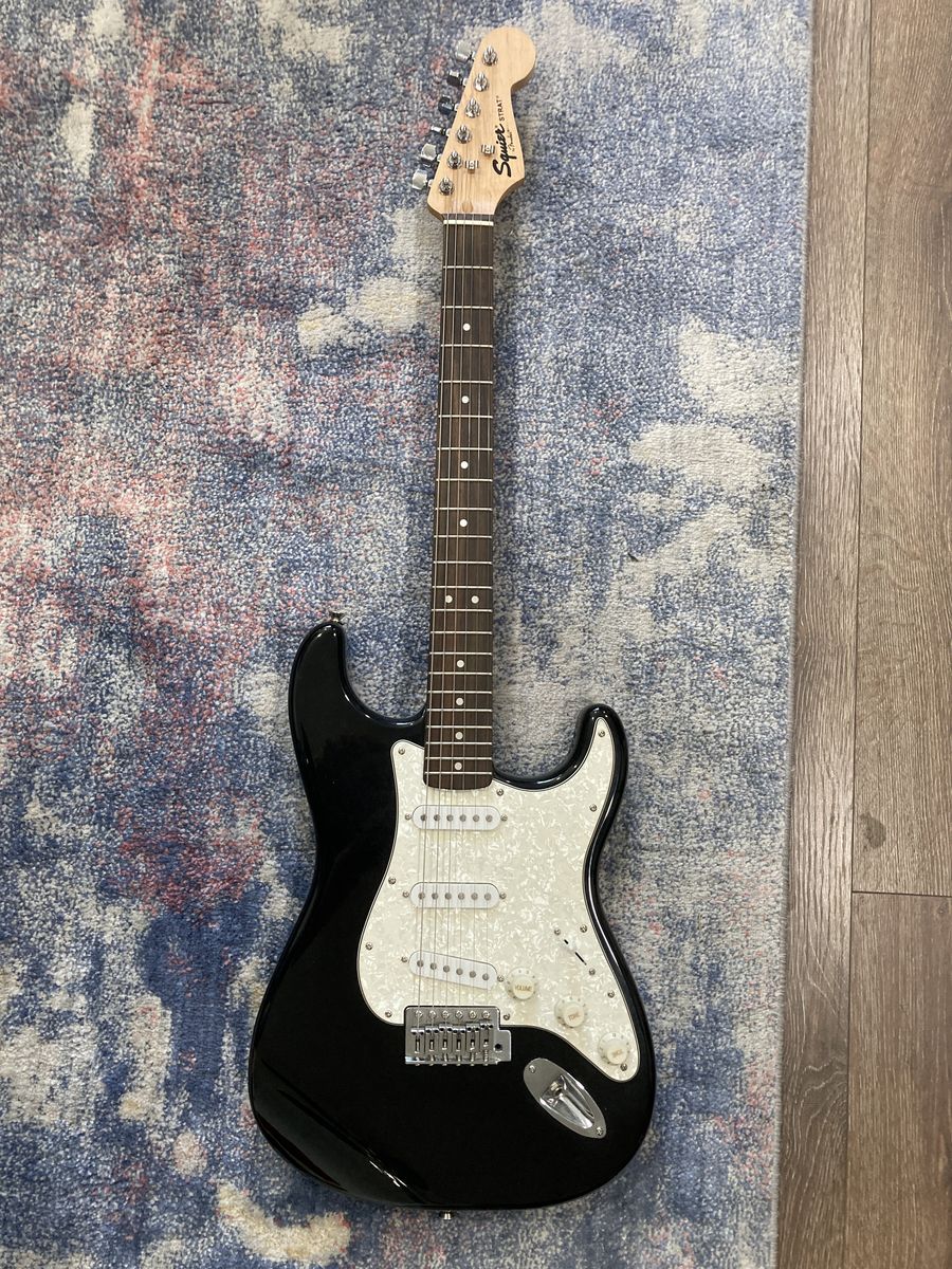 Fender Squier Strat Electric Guitar with Accessories