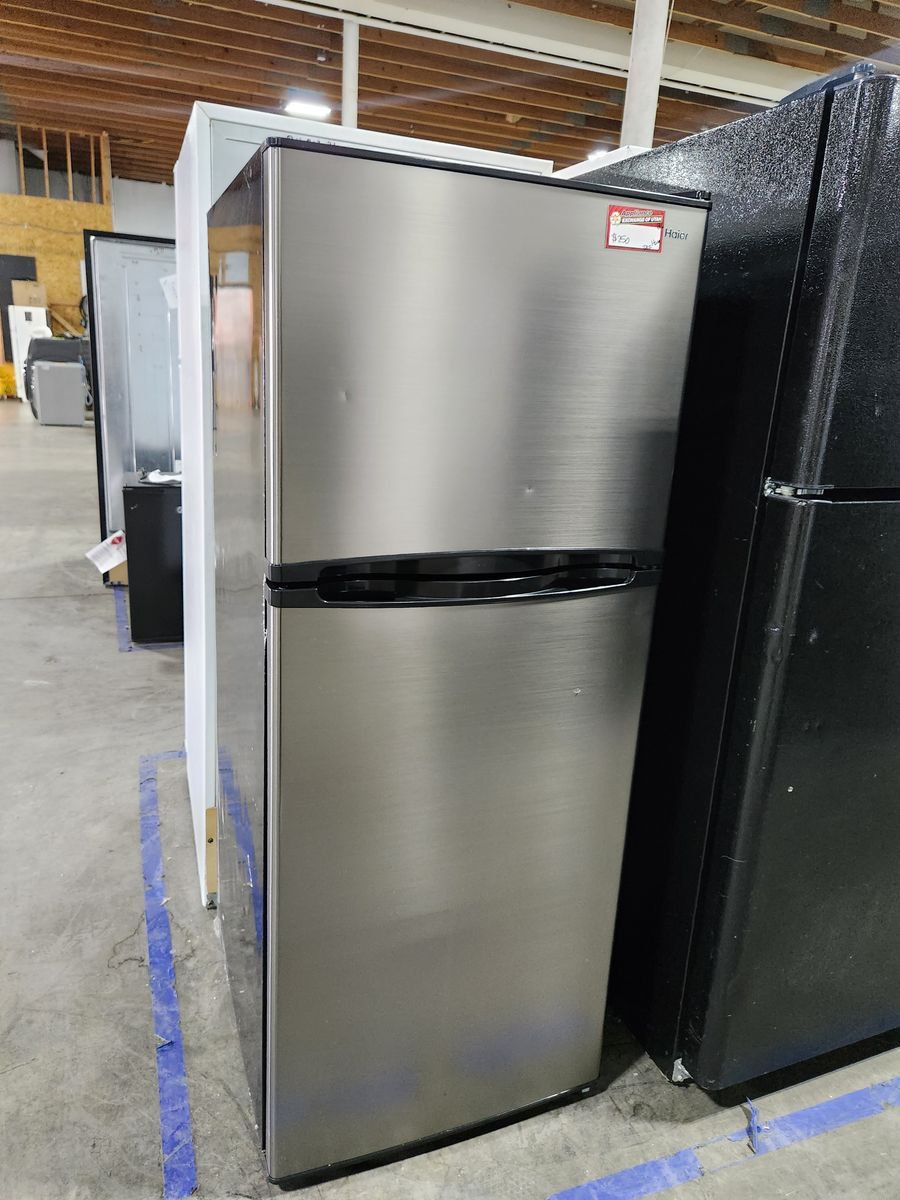 Haier Stainless Steel Top Freezer Refrigerator