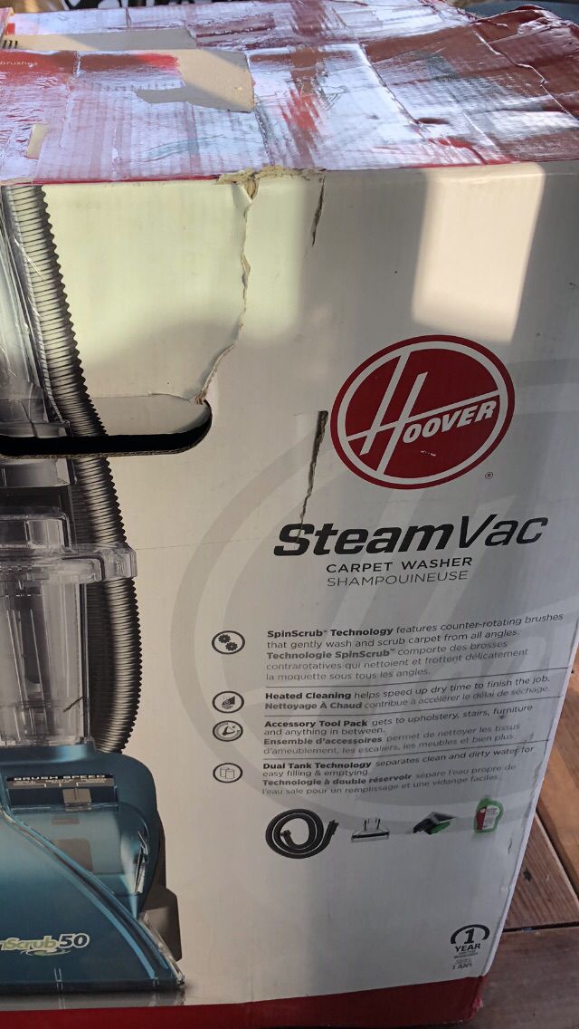 Hoover-Spin-Scrub 50/Steam Vac