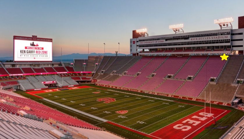 Utah Football vs Arkansas Sept 12 - Two Tickets