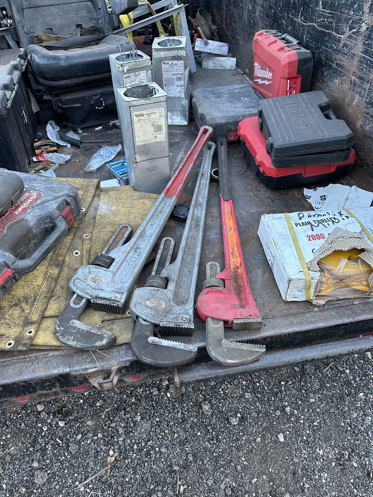 Ridgid 48” pipe wrenches