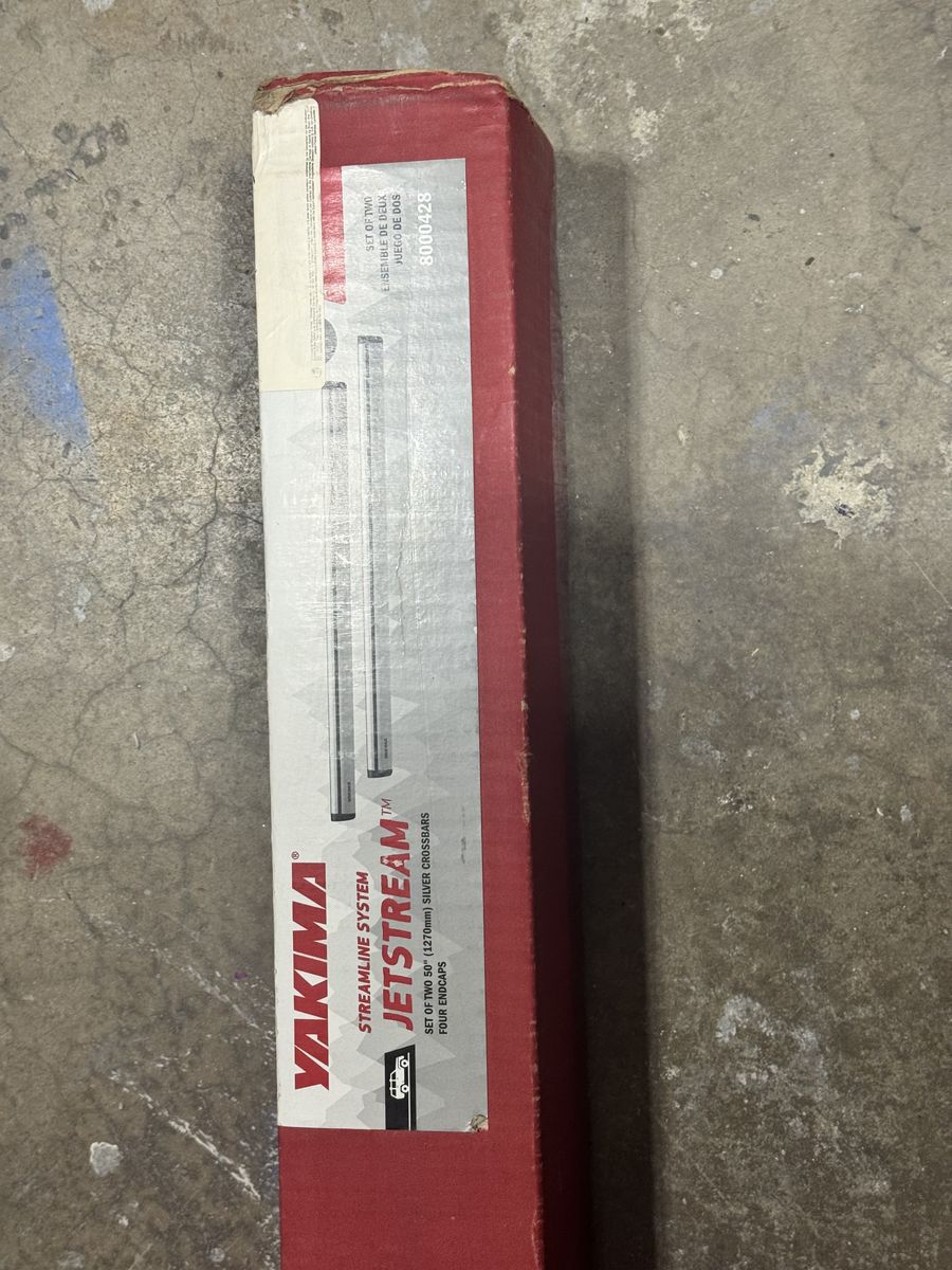 Yakima Jetstream crossbars sliver 50 inch