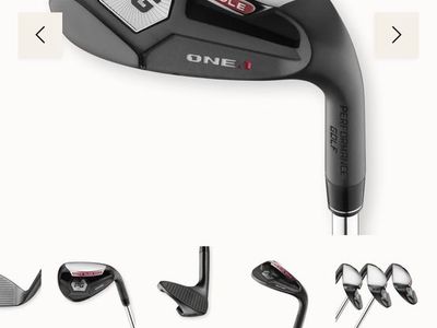 Performance Golf PG ONE.1 Wedge - Auto Glide Sole - Enhanced Playability