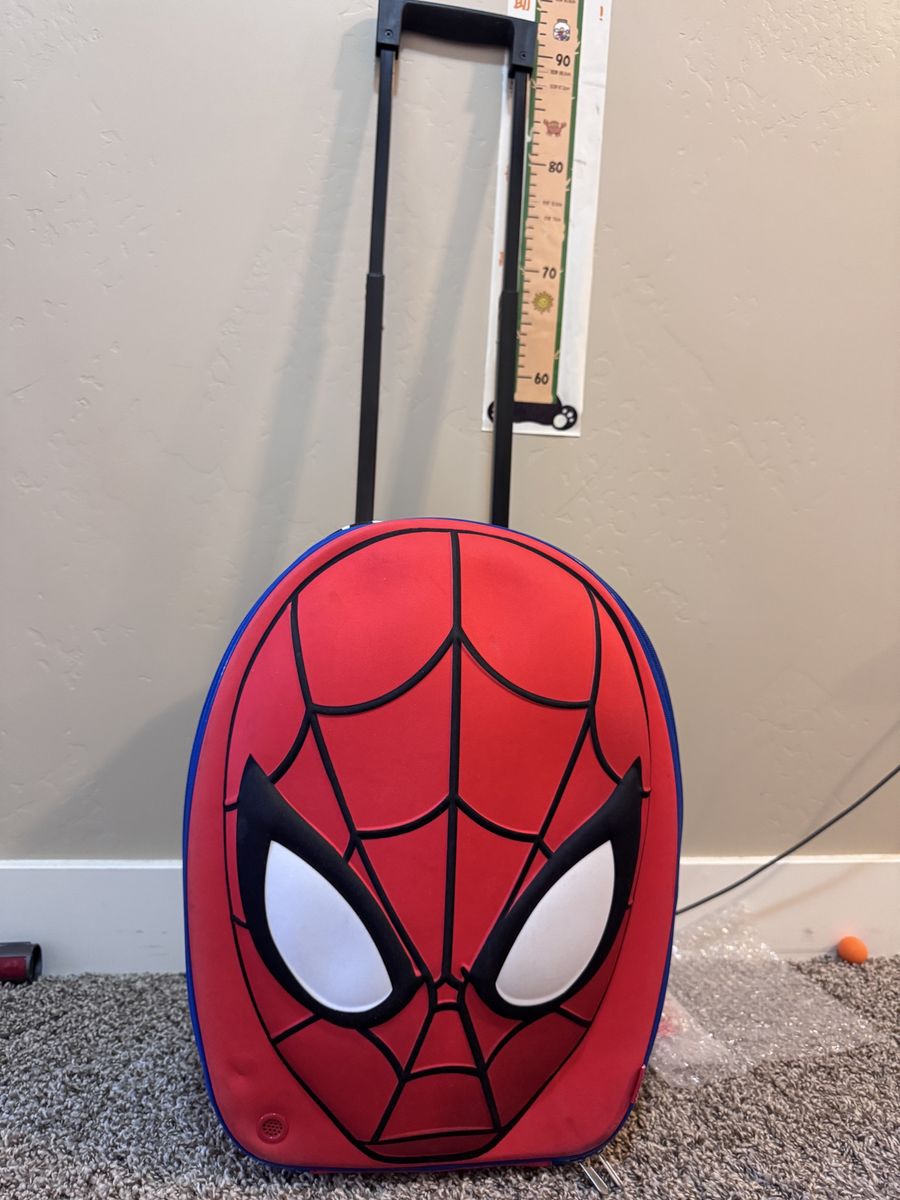 Marvel Disney Spider man luggage carry on