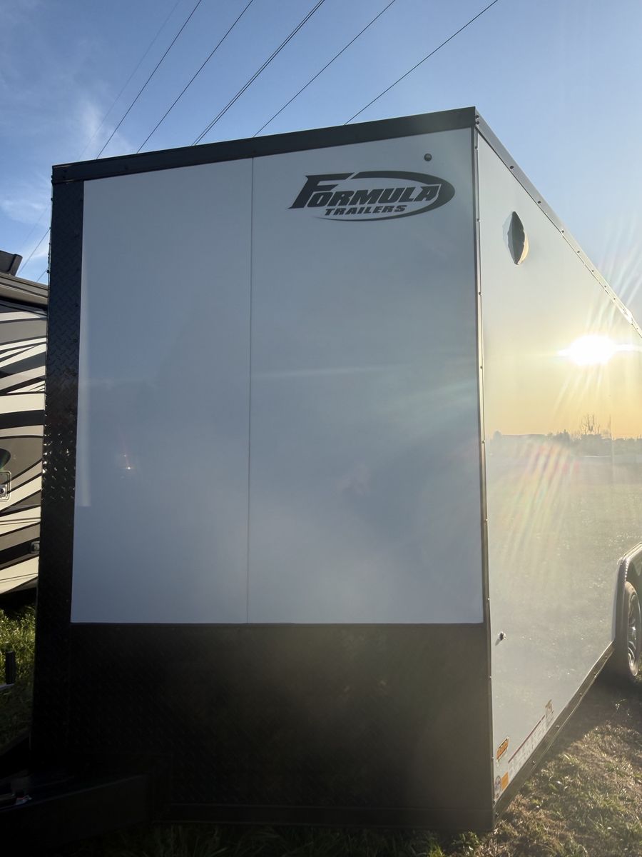 2026 8.5 x 18 foot Conquest Car Hauler Enclosed