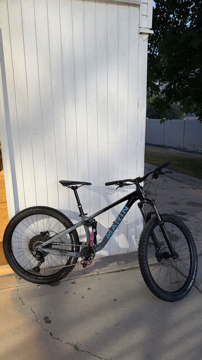 Marin Hawk Hill 1 Full Suspension Trail Mountain Bike - XS, 27.5" Wheels, PNW Dropper Post