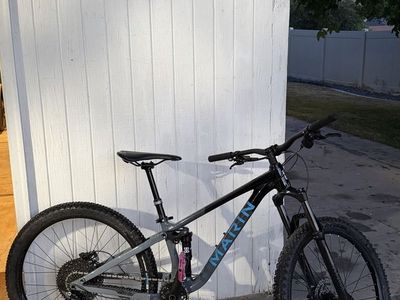 Marin Hawk Hill 1 Full Suspension Trail Mountain Bike - XS, 27.5" Wheels, PNW Dropper Post